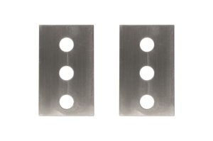 Ford F-150 Pinion Shim Kit - UMI Performance - 2.5 Degree Taper - Bare Aluminum - `15-`24